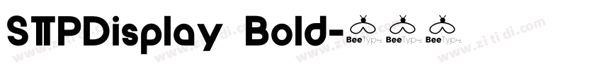 STPDisplay Bold字体转换 STPDisplay Bold字体转换
